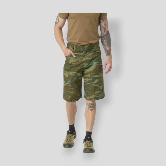 UTS® (Urban Tactical Shorts®) Flex 11'' - Polycotton Ripstop - Hellenic - Helikon