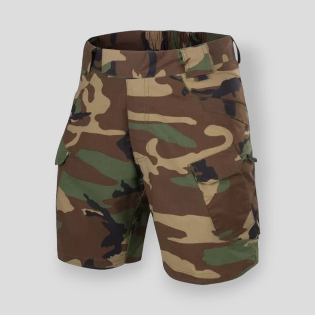 UTS (Urban Tactical Shorts) 8.5" - Polycotton Ripstop - US Woodland - Helikon