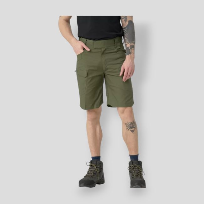 UTS (Urban Tactical Shorts) 8.5"® - Polycotton Ripstop - Olivgrün - Helikon