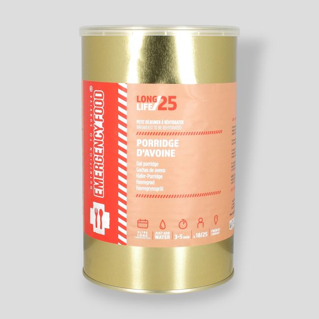 Porridge naturel - 2500g - Emergency Food