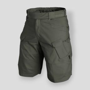 uts® (urban tactical shorts®) 11'' - Polycotton Ripstop - Taiga Grün - Helikon