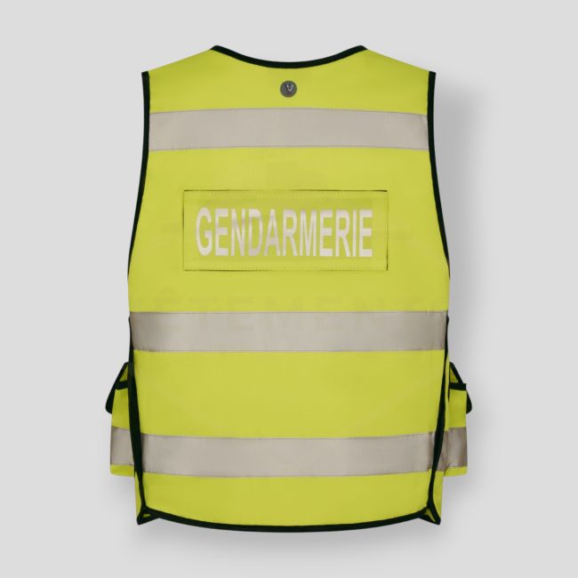 Gilet Tactic Thor HV Gendarmerie - Jaune - VVS