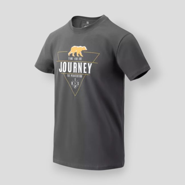 t-shirt (journey to perfection) - shadow grey - helikon