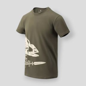 T-shirt (pełny szkielet) - oliwkowy - Helikon