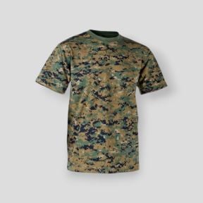 T-shirt - bawełna - USMC Digital Woodland - Helikon