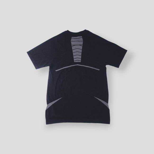 Kurzarm-T-Shirt thermoregulierend nahtlos Legend - Schwarz - OPEX