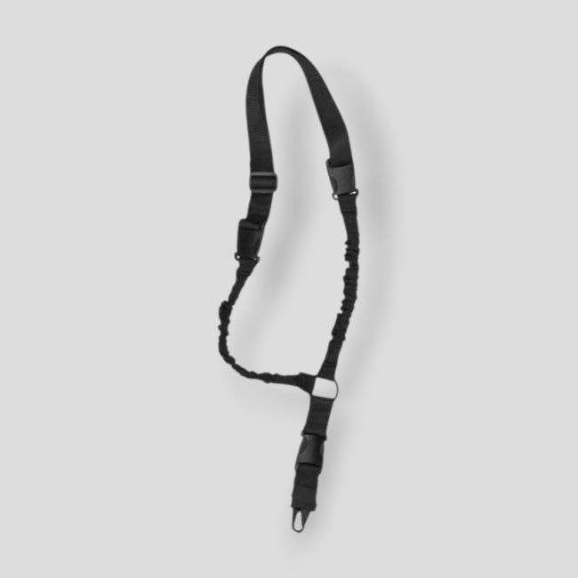 Taktyczny pasek 1-punktowy w kształcie D z nylonu 2BR19 - Czarny - Vega Holster