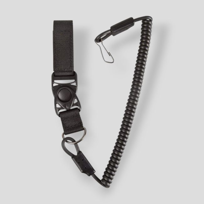 Sicherheitshandschlaufe 2V23 für Pistole - Schwarz - Vega Holster