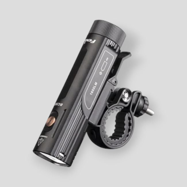 Rechargeable bike light BC26R (1,600 lumens) - Black - Fenix