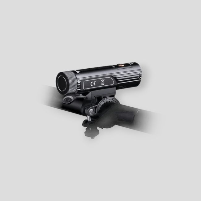 Luce per bicicletta ricaricabile BC26R (1.600 lumen) - Nero - Fenix
