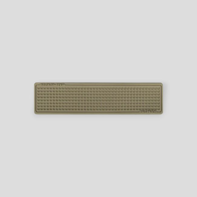 Tag Patch 100x25mm (Set - 3 Stk.) - PVC - Coyote - Helikon