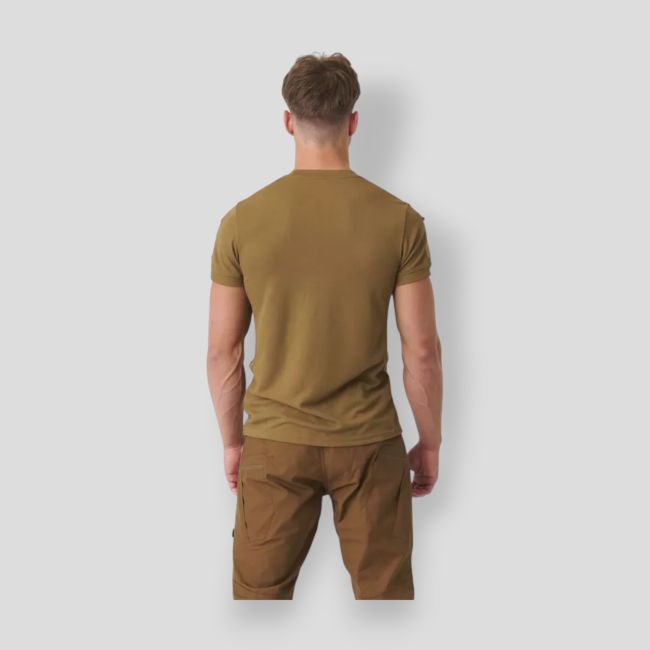 tactical t-shirt - topcool - coyote - helikon