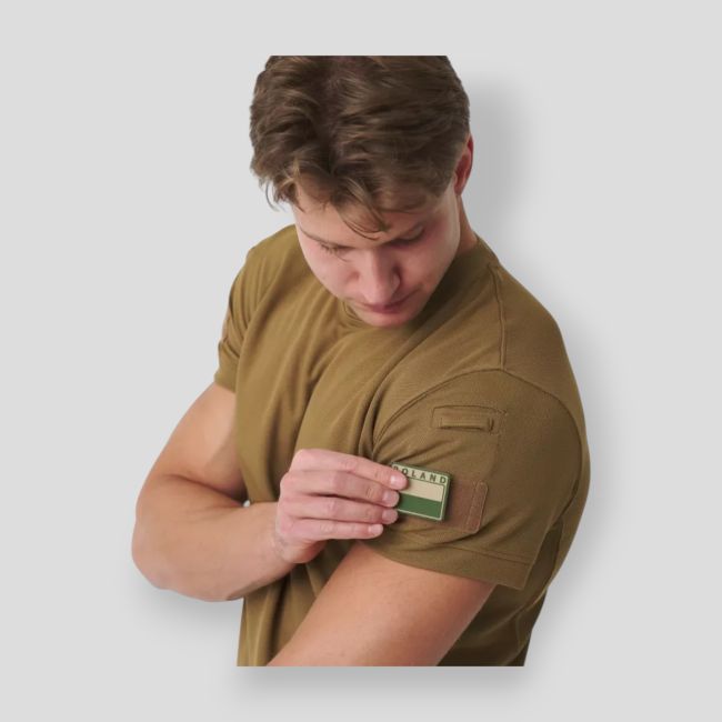 tactical t-shirt - topcool - coyote - helikon