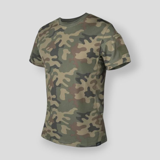 Tactisch T-shirt - TopCool - PL Woodland - Helikon