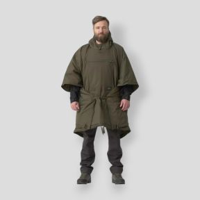 swagman roll poncho - taiga green - helikon