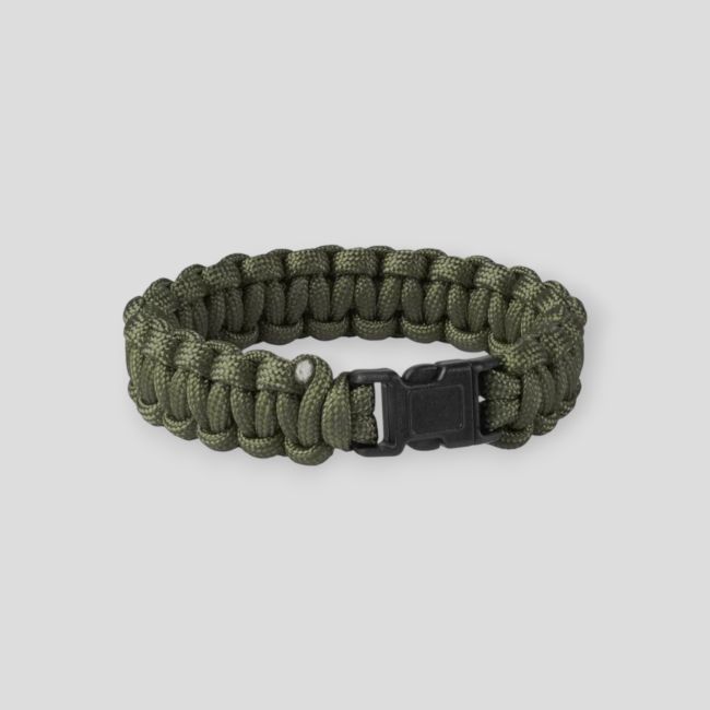 survival bracelet - paracord - olivgrün - helikon
