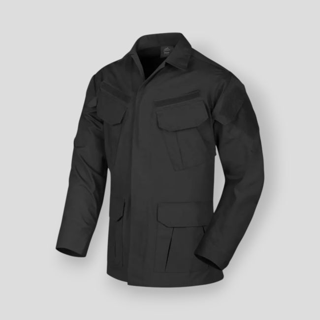 sfu next® koszula - polycotton ripstop - czarny - helikon