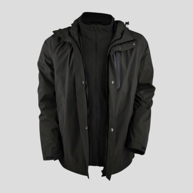 Veste imperméable Quiberon - Noir - Ares