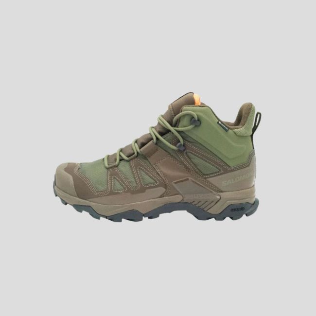 X Ultra Tracker GTX Shoes - Green/Orange - Salomon