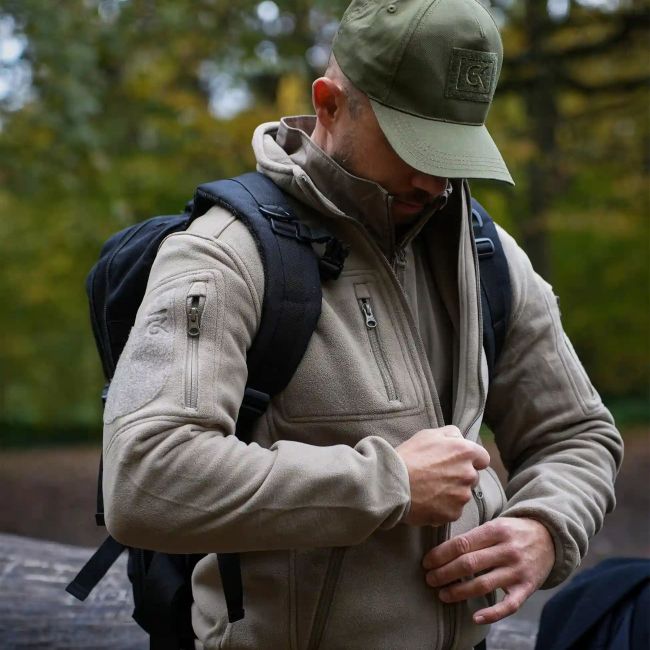 Dutycall Fleece Jacket - Coyote - GK