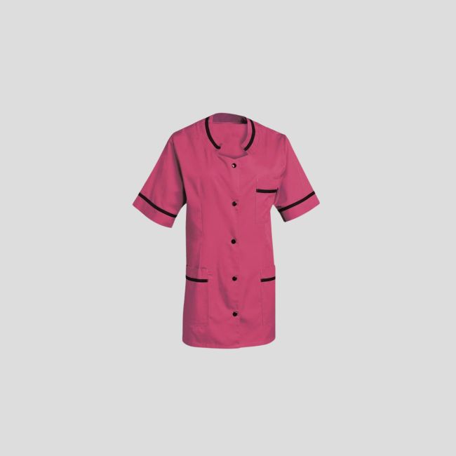 Dames tuniek met korte mouwen CLARA - Rhodamine - SNV