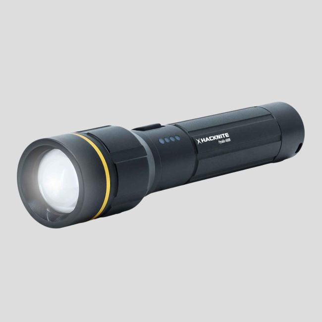 Oplaadbare zaklamp - Pyralis 400R - Hacknite