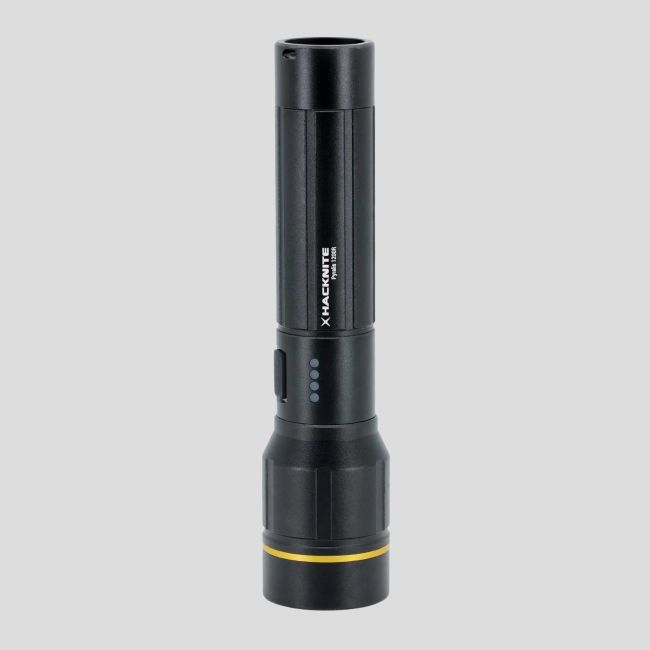 Wiederaufladbare Taschenlampe - Pyralis 1200R - Hacknite