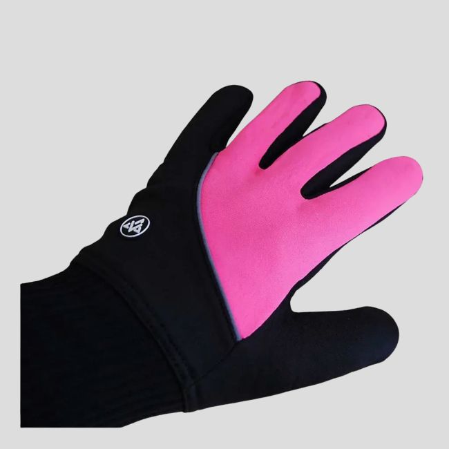 Ibris Handschuhe - Schwarz/Rosa - Verjari