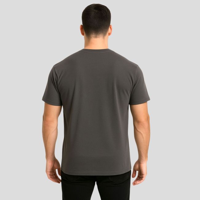 T-Shirt Cooldry mit Siebdruck Troupes de Marine - Grau - OPEX