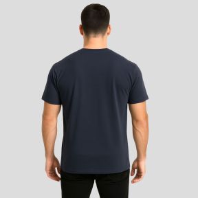 T-Shirt Cooldry mit Siebdruck Marine Nationale - Marineblau - OPEX