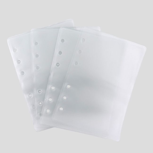 Lote de 10 fundas transparentes para carpeta A6 - OPEX