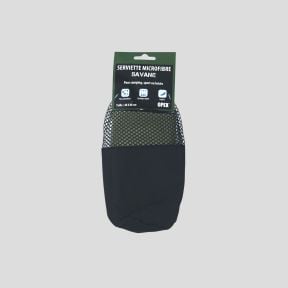 Toalha microfibra Savane 80x40cm - Verde-Oliva - OPEX