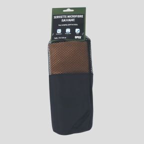 Toalla de microfibra Savane 130x75cm - Coyote - OPEX