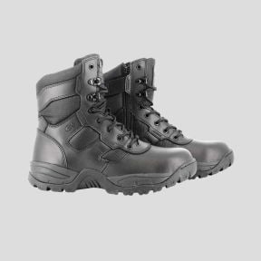 Buty interwencyjne 1 zamek skóra/nylon - Czarny - GK