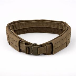 Ceinture double Sniper avec boucle cobra en polymère - Coyote - Trix Tactical