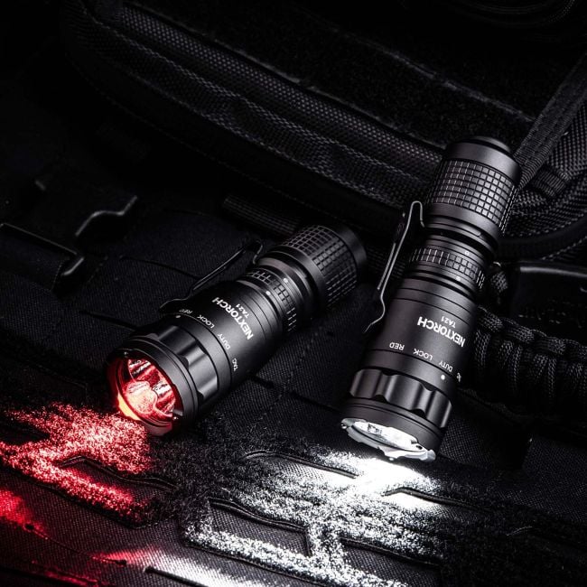 Lampe tactique rechargeable compacte TA21 (1 300 lumens) - Nextorch