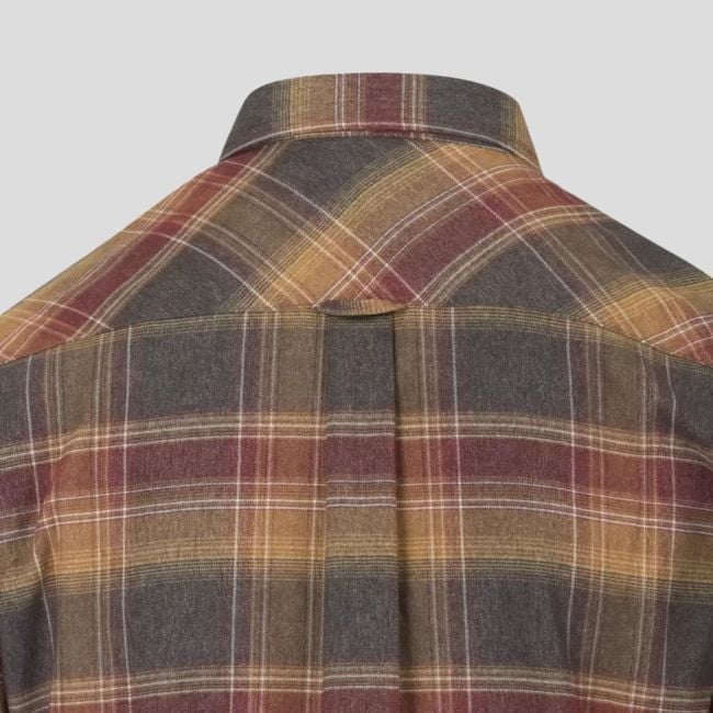Chemise grayman - carreaux ambre - Helikon