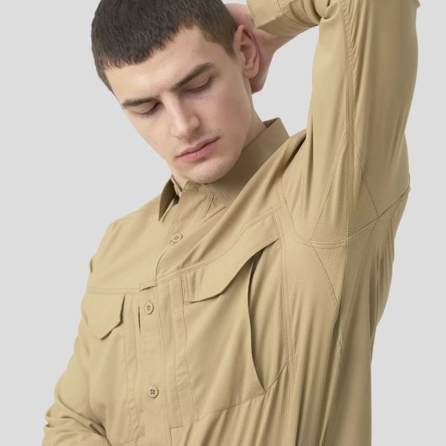 defender mk2 tropical shirt® - silver mink - helikon