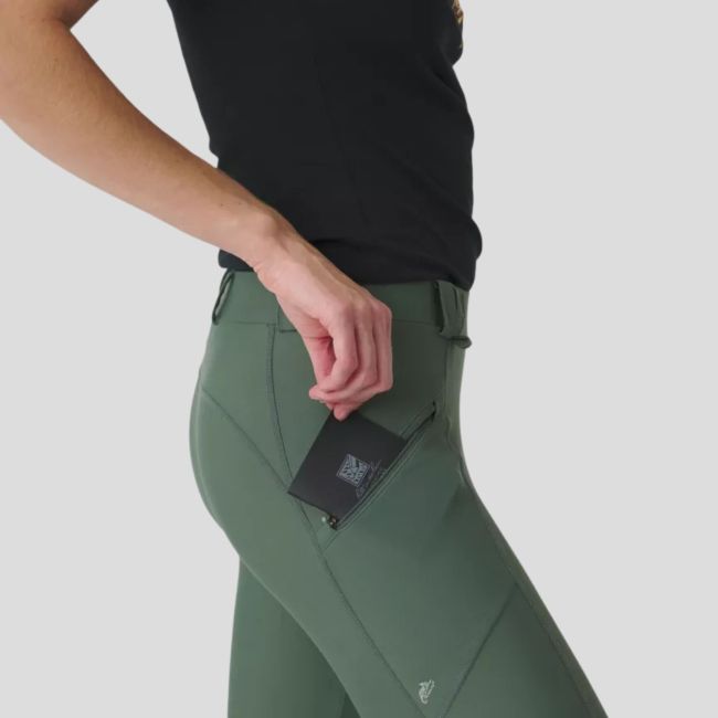 Legginsy hoyden - oliwkowozielone - Helikon