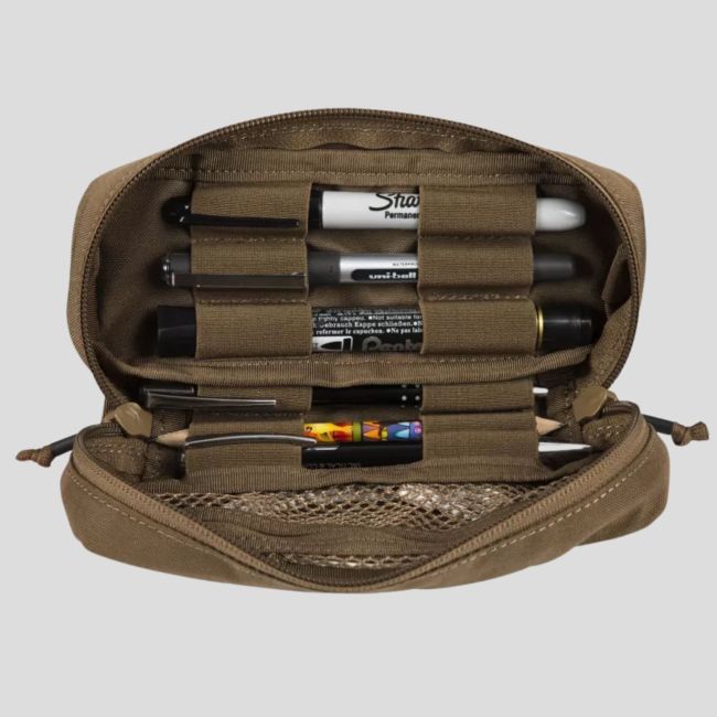 Pennenetui binnenkant - Cordura - Coyote - Helikon