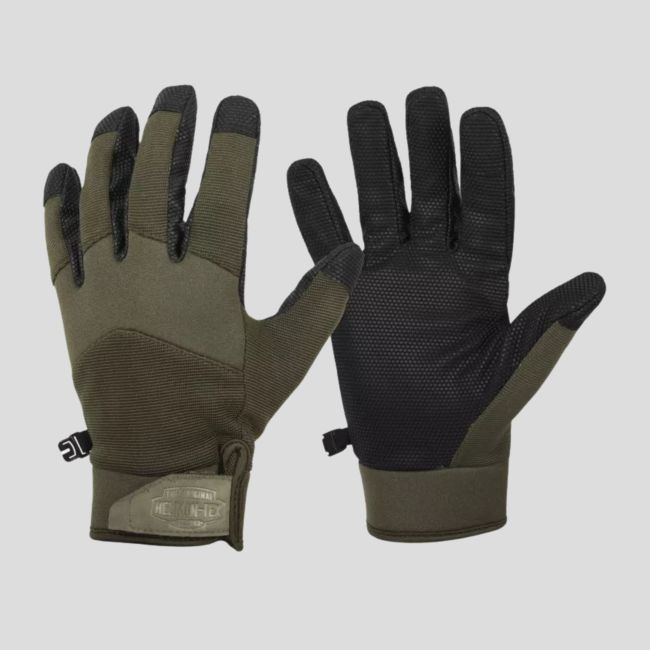 Winterhandschoenen schokbestendig MK2 - Olijfgroen/Zwart b - Helikon