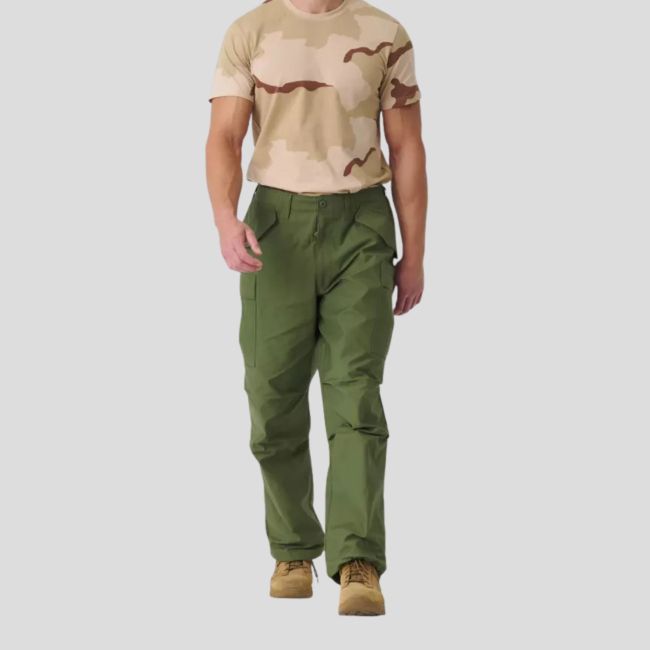 m65 trousers - nyco sateen - olive green - helikon