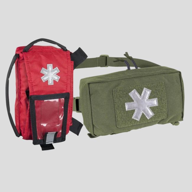 Modulare Einzeltasche für Erste-Hilfe-Set - Cordura - Olivgrün - Helikon