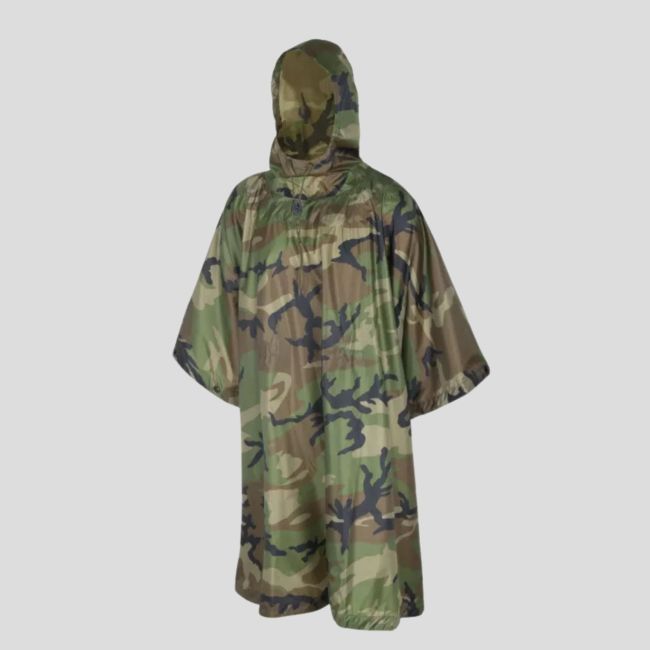 Poncho amerikanisches Modell - US Woodland - Helikon