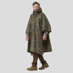 Poncho modèle américain - PL Woodland - Helikon