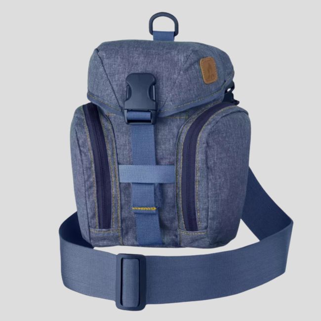 Essential tas - Nylon Polyester mix - Gemêleerd blauw - Helikon