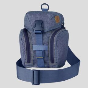 essential kitbag® - nylon polyester blend - melange blue - helikon