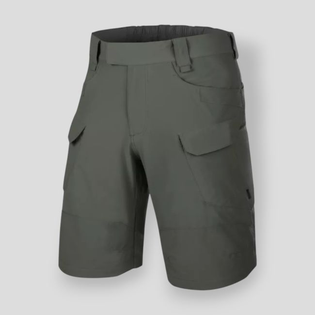 Taktische Outdoor-Shorts 11" - leichtes Versastretch - Olivgrün - Helikon