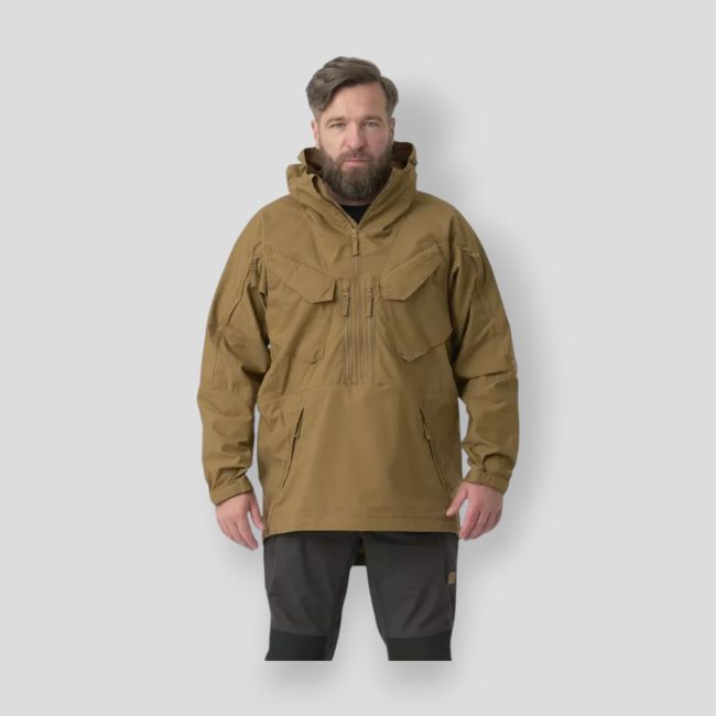 Kurtka anorak pielgrzym - Coyote - Helikon
