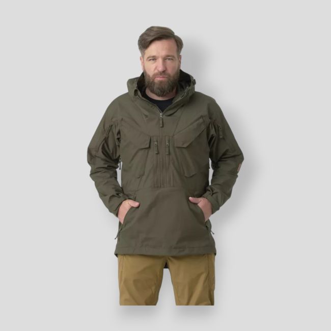 Anorak-Jacke Pilgrim - Taiga Grün - Helikon